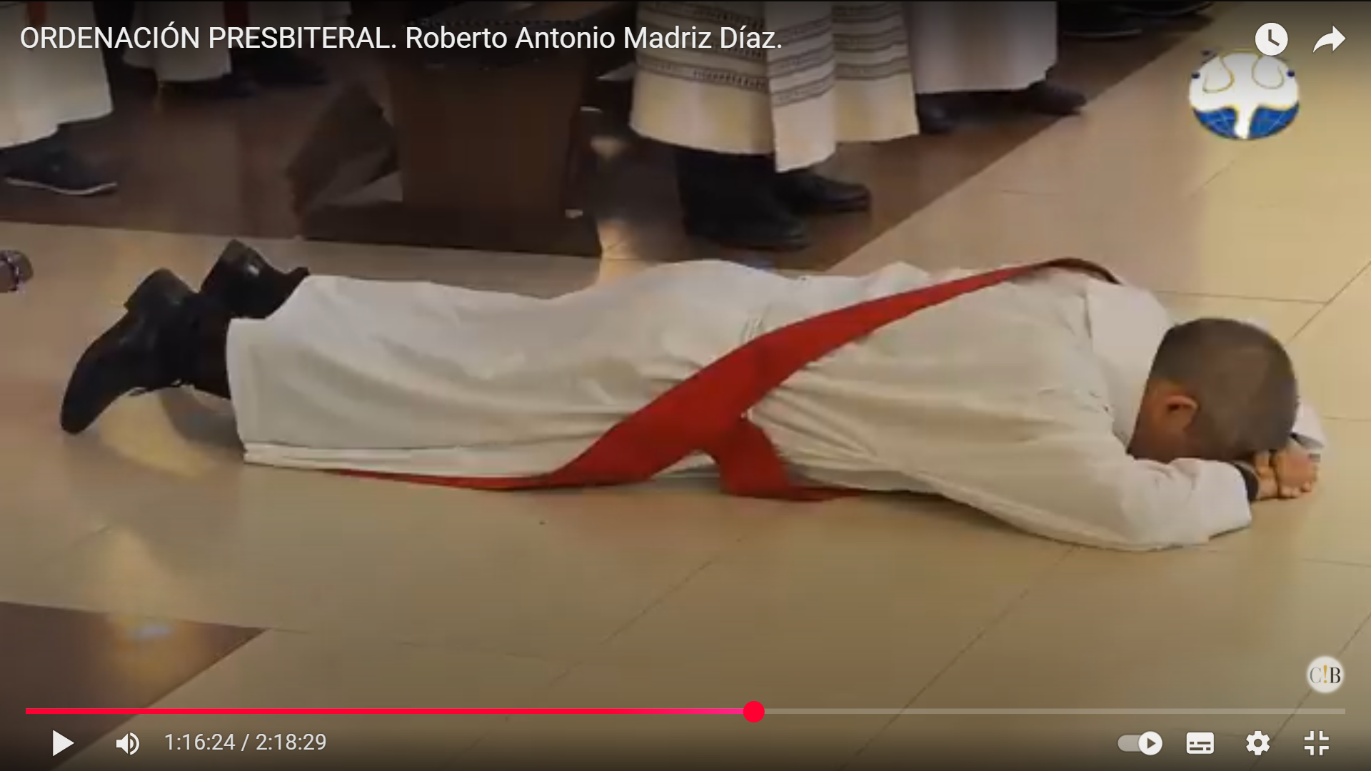 Ordenación Padre Roberto